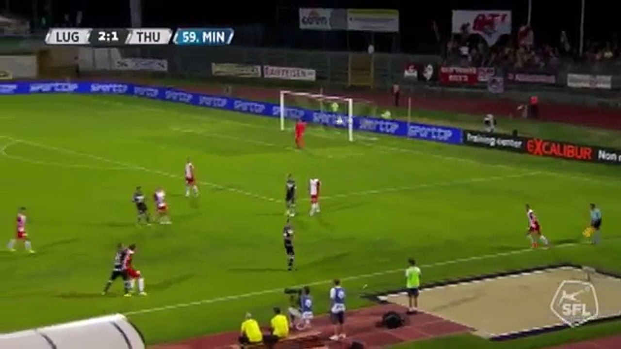 FC Lugano 3:1 FC Thun (Swiss Super League 26 August)