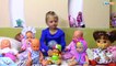 Playing Baby Born & Reborn Dolls Играем с Куклами Беби Бон укладываем спать Малышей Видео для детей