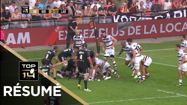 TOP 14 - Résumé Brive-La Rochelle: 10-19 - J1 - Saison 2017/2018