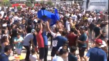 Adanalılar 'Cımcılık Festivali'nde Tankerlerden Sıkılan Suyla Serinledi