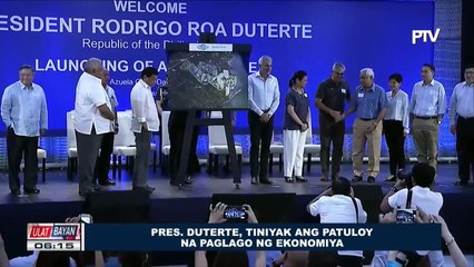 Pangulong Duterte, tiniyak ang patuloy na paglago ng ekonomiya