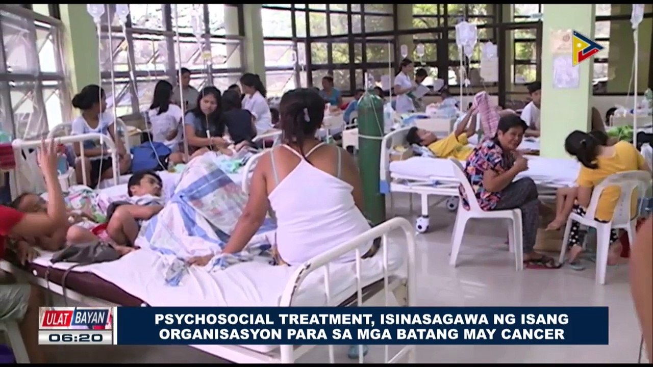 Psychosocial treatment, isinasagawa ng isang organisasyon para sa mga batang may cancer