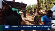 i24NEWS DESK | Disarmed, Colombia's  FARC seek political rebirth | Sunday, August 27th 2017