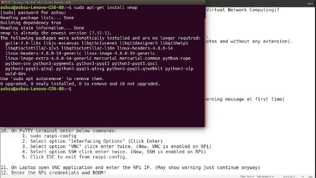 How to connect with Raspberry Pi 3 through SSH and VNC