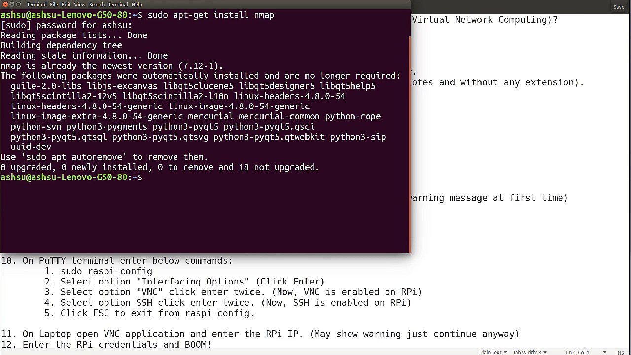 How to connect with Raspberry Pi 3 through SSH and VNC
