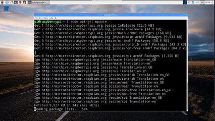 Commands need to run after fresh raspberry pi installation