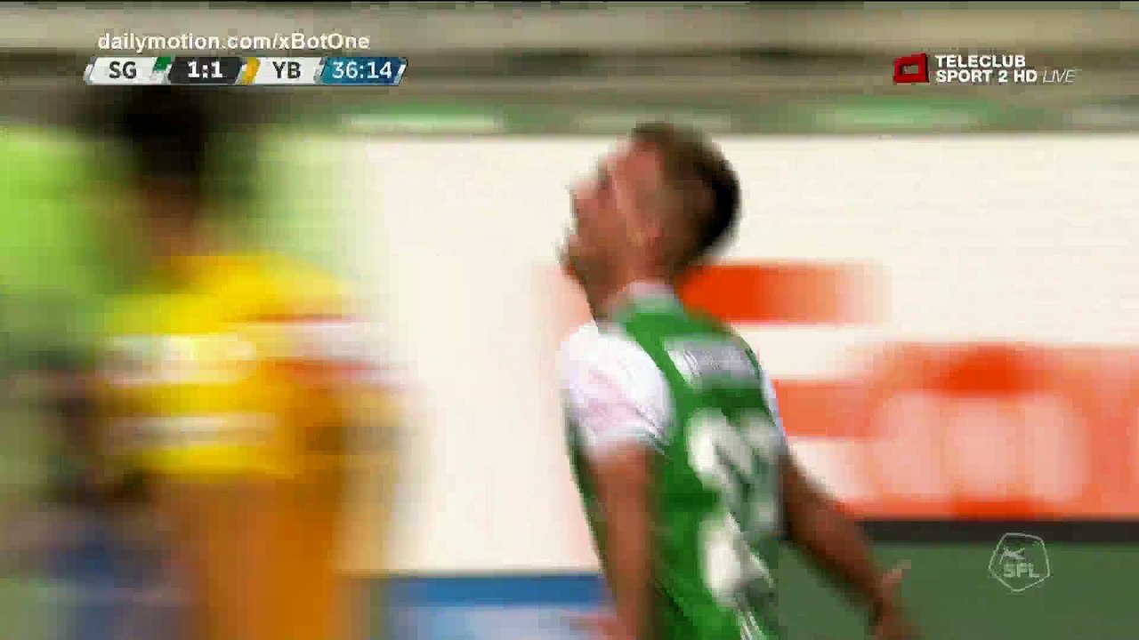 Marco Aratore Goal HD - St. Gallen 1 - 1 Young Boys - 27.08.2017 (Full Replay)