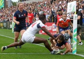 (Résumé) Petite finale de la coupe du monde de rugby féminin France / USA