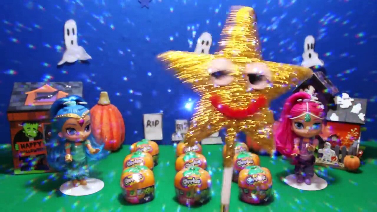 Halloween Shopkins In A Pumpkin Surprise 2 Pack Glow In The Dark Blind Bag Fun | PSToyRevi