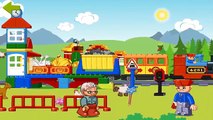 Tren y tren de Lego Ferrocarriles hueco de Lego Lego Duplo historieta sobre el tren