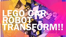Transformer lego voiture robot 2017-update.ver (déformation Robo 2 version rénovation de Lego