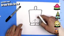 Fun Cartoons - How to Draw Summer Toons - Popsicle