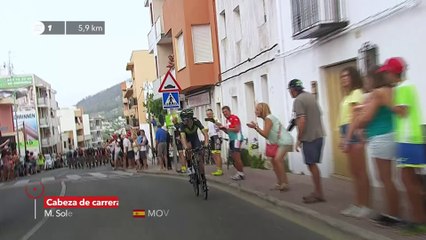 3 km a meta / to go - Étape 9 / Stage 9 - La Vuelta 2017