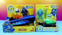 Batman Imaginext Batboat Batmobile Robin & K. Croc with Swamp Ski with Joker by DT