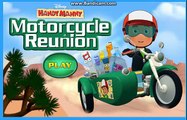 Para juego práctico motocicleta reunión niñito ☆ manny Disney