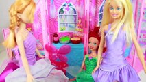 Frozen Disney Poison Apple Snow White Evil Queen Kidnap Barbie Dollhouse Princess Toys Par