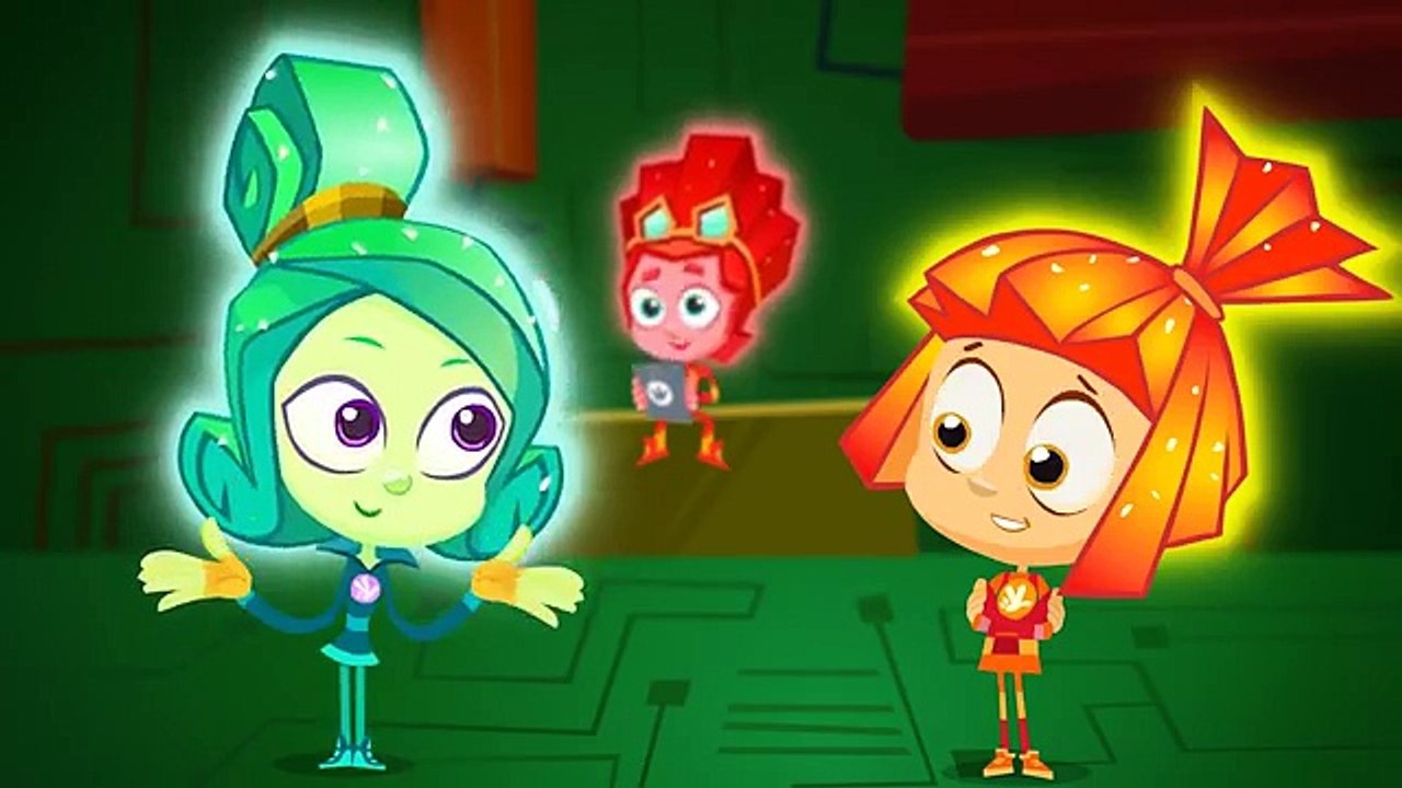 Tous les enfants pour dessins animés en rang série collection Fixiki de 12 éducation