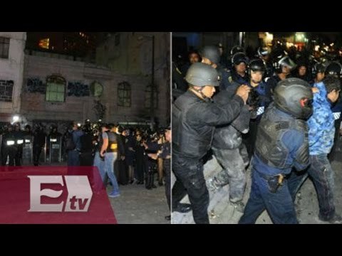 40 detenidos por desalojo de predio en la delegación Cuauhtémoc / Kimberly Armengol