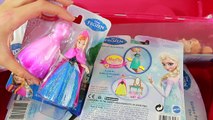 FROZEN FEVER ELSA Disney Annas Birthday Cake Playset Frozen Video Toy Review
