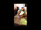 Soldier Dad Surprises His Little Son