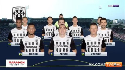 Angers 1-1 Lille - Les  Buts et Résumé - 27.08.2017