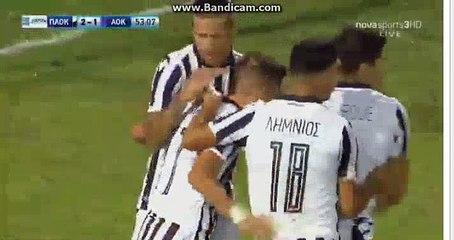 GOAL - PAOK 2-1 AOK 27.08.2017