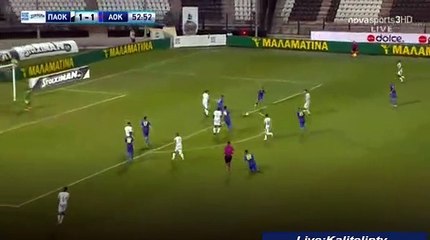 2-1 Pelkas Goal - PAOK 2-1 Kerkyra - 27.08.2017