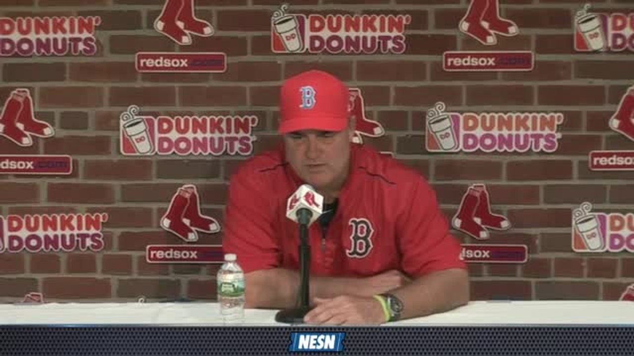 Red Sox Gameday Live: John Farrell Gives Update On Jackie Bradley, Dustin Pedroia