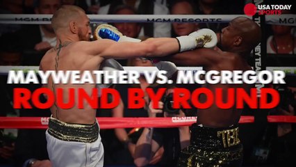 Mayweather-McGregor Best images from each round -