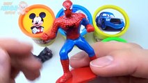 Bouteilles les couleurs tasses la famille apprentissage pâte à modeler rimes homme araignée super-héros Parlant à M nursey