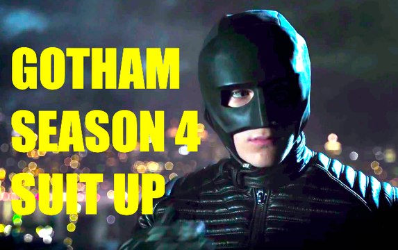 GOTHAM Season 4 - Sneak Peak - Suit Up - David Mazouz, Camren Bicondova