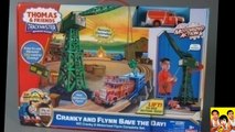CRANKY & FLYNN SAVE THE DAY Trackmaster Thomas The Tank Engine Remote Control Kids Toy Tra