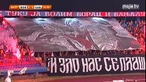 FK Borac - FK Sarajevo / Koreografija Lešinara