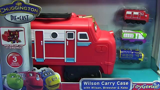 Нести дело Дети для Обзор Игрушки поезда видео Вилсон с Chuggington 17