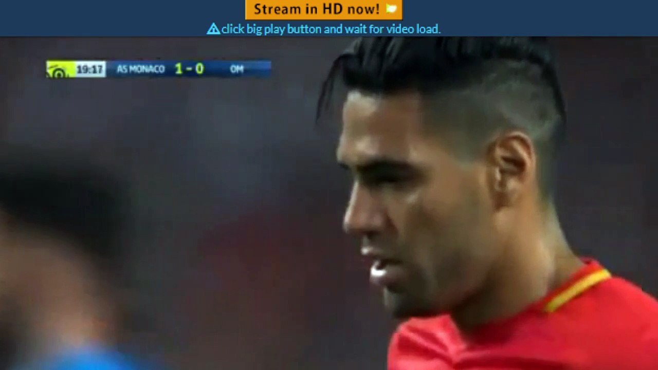 Falcao Goal HD - Monaco 2-0 Olympique Marseille HD 27.08.2017