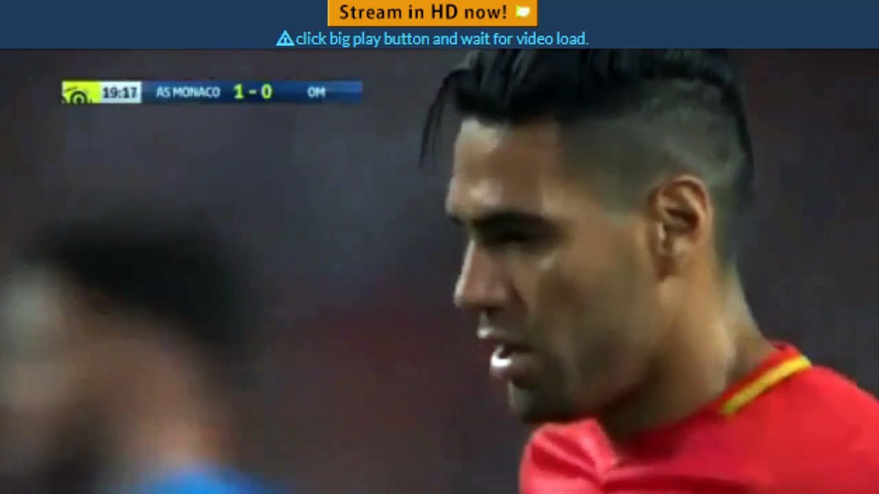 Falcao Goal HD - Monaco 2-0 Olympique Marseille HD 27.08.2017