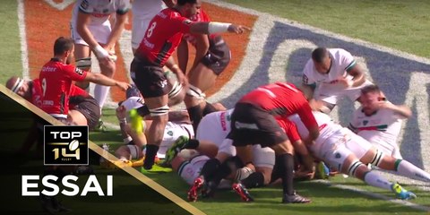 TOP 14 - Essai Marcel VAN DER MERWE (RCT) - Toulon - Pau - J1 - Saison 2017/2018