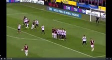 Suso Amazing Kick Off Goal - AC Milan vs Cagliari 2-1  27.08.2017 (HD)