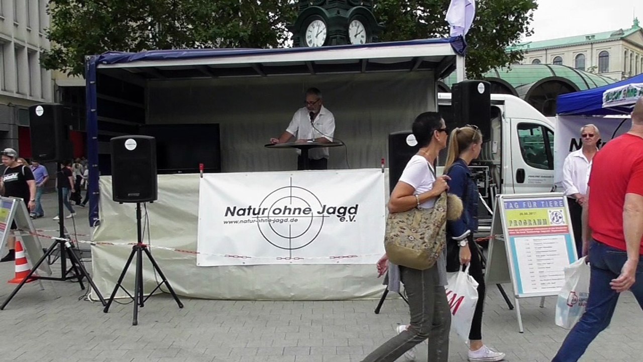 Natur ohne Jagd e.V. zum 'Tag für Tiere 2017'