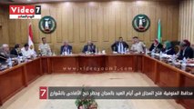 محافظ المنوفية: فتح المجازر فى أيام العيد بالمجان وحظر ذبح الأضاحى بالشوارع