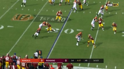 John Ross shows off his legendary speed on first rush as a Bengal
