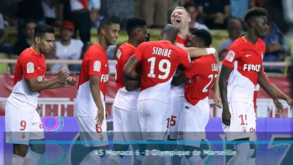 Fast Match Report - AS Monaco 6-1 Olympique de Marseille