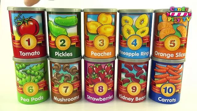 Узнайте имен из игрушка фрукты и овощи против реальная фрукты и овощи резка для Дети