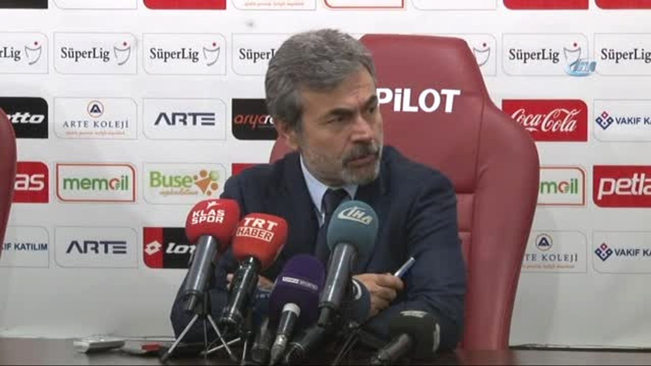 Aykut Kocaman: "Galibiyetten Başka Oyunda Çok Doğru ve Güzel Şeyler Yoktu"