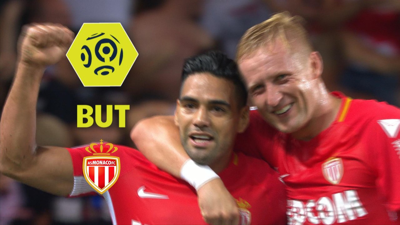 But Radamel FALCAO (34ème) / AS Monaco - Olympique de Marseille - (6-1) - (ASM-OM) / 2017-18