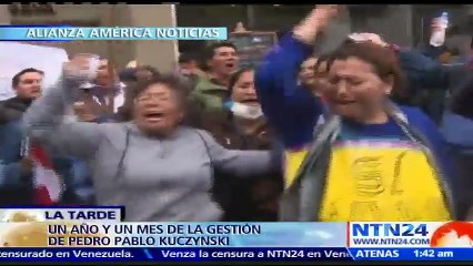 Nivel de aprobación del presidente peruano, Pedro Pablo Kuczynski, llegó a 39 %, la más baja de su mandato