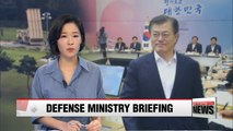 President Moon to be briefed on progress of THAAD deployment, North Korean threat