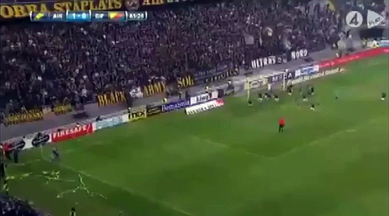 AIK 1:1 Djurgardens (Swedish Allvenskan 27 August 2017)