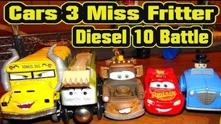 Disney PIXAR cars Frank & Lightning McQueen & Tow Mater & Jackson Storm & Disney Tractor