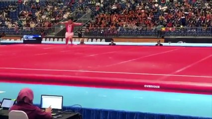 Reyland Capellan bags Gold in Gymnastics- 2017 SEA Games